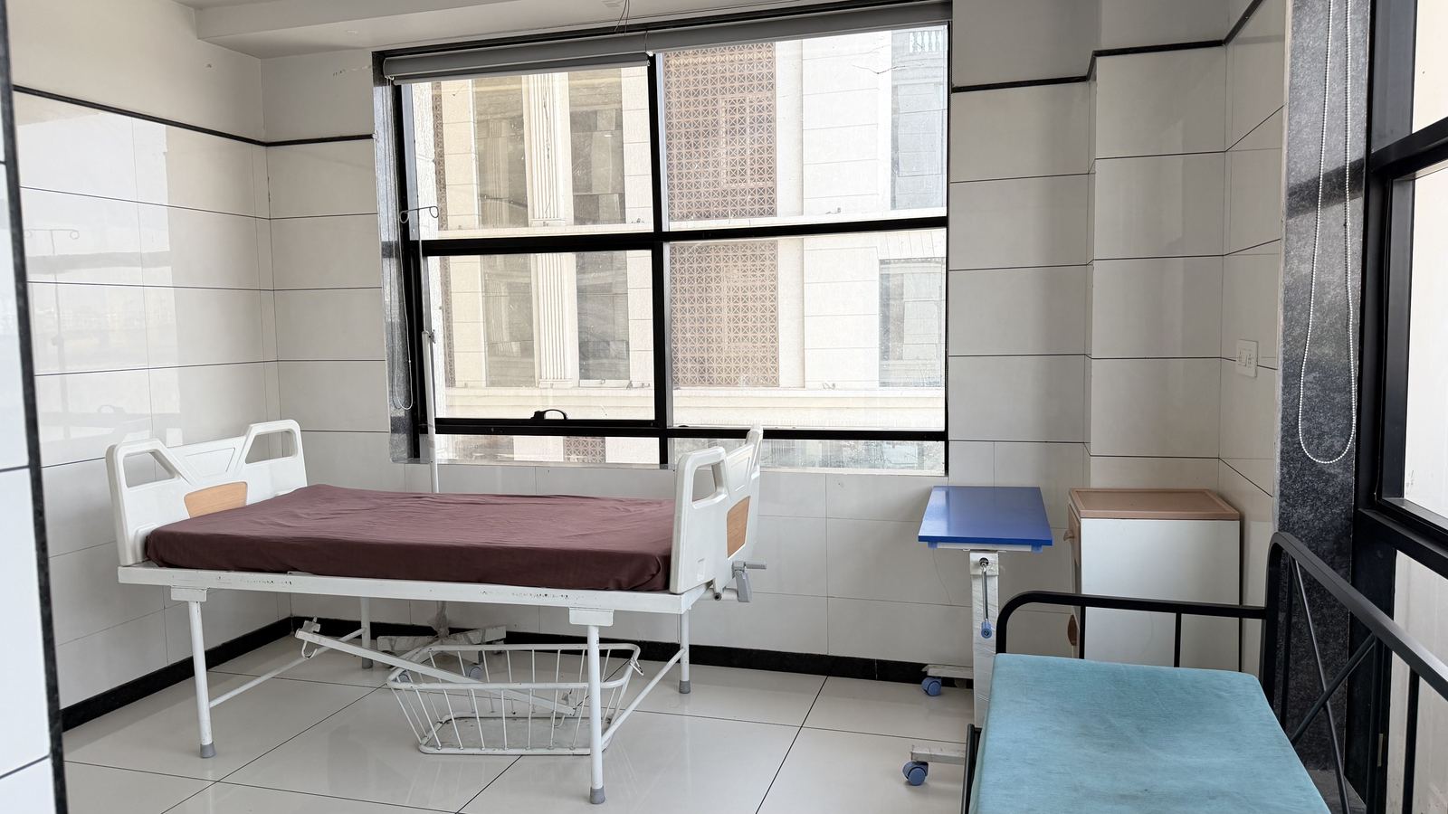 Kriyansh Women's Hospital — Hospital corridor and nursing station