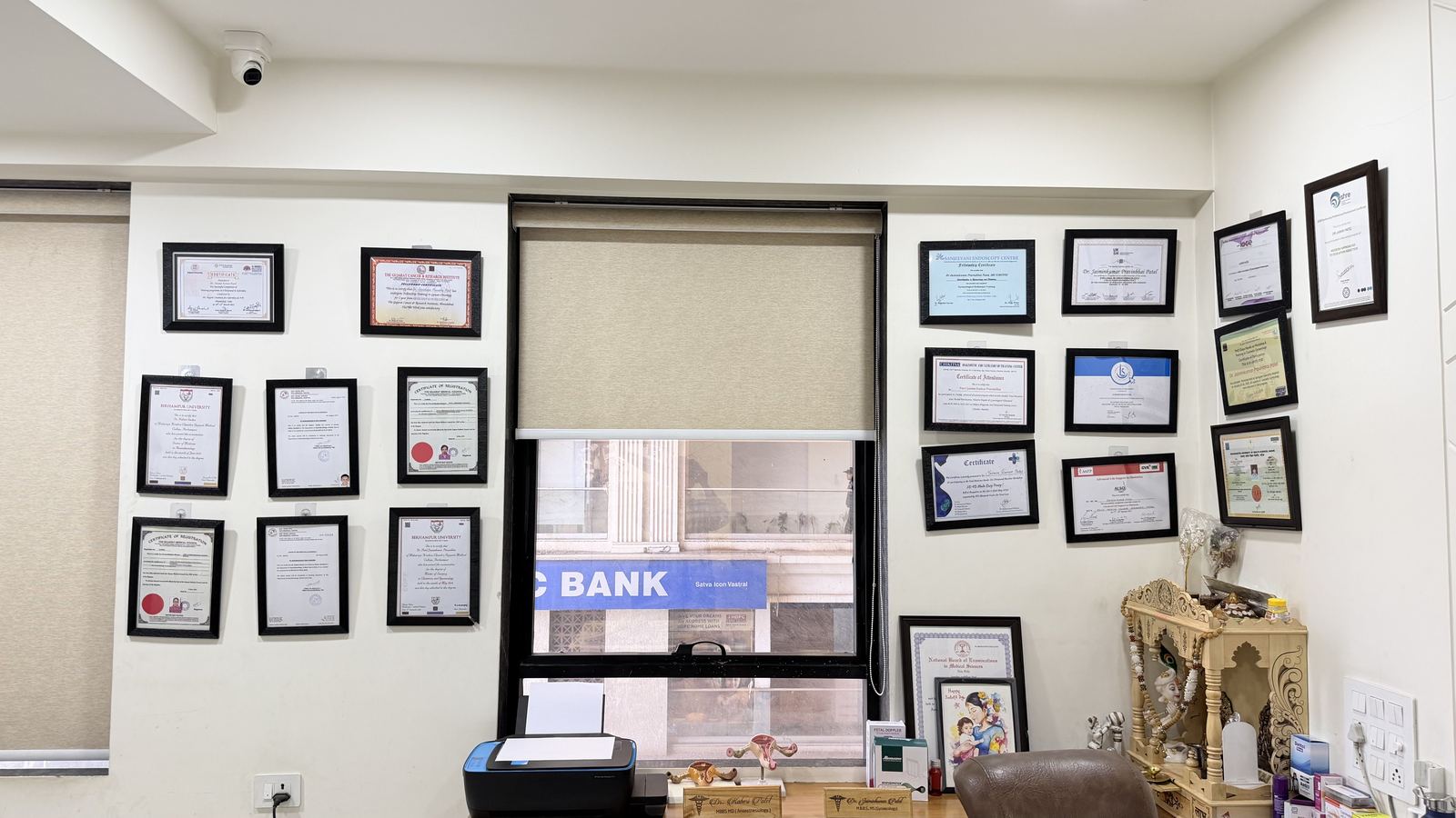 Kriyansh Women's Hospital — Diagnostic laparoscopy room