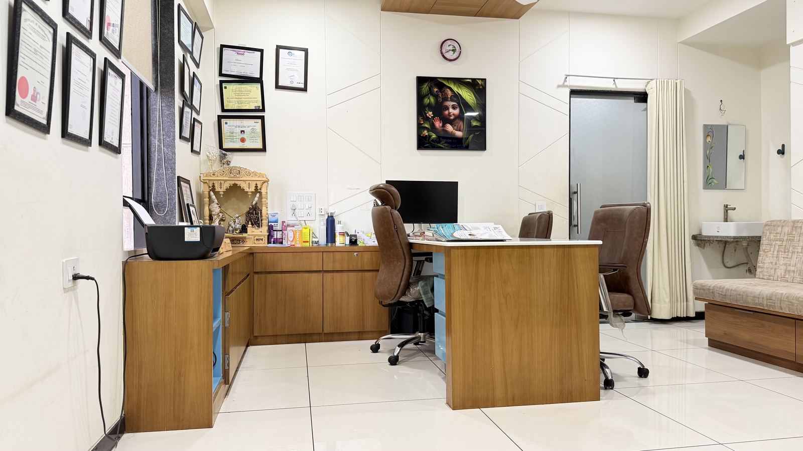 Kriyansh Women's Hospital — Newborn vaccination corner