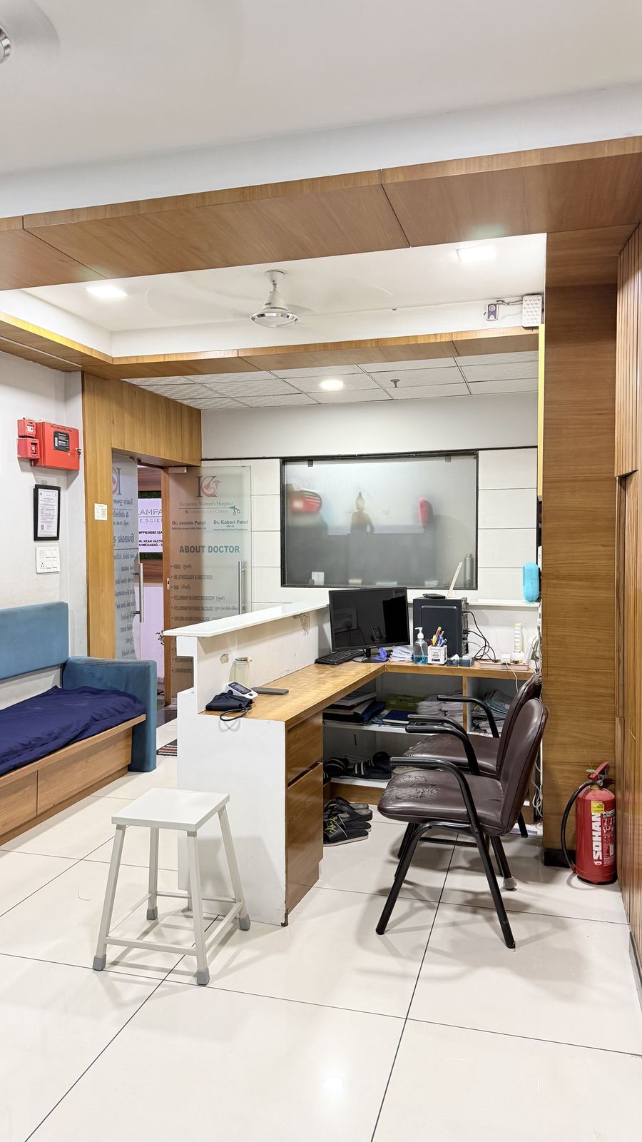 Kriyansh Women's Hospital — PAP smear and cervical screening area